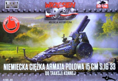 First To Fight FTF-72083 15cm S.IG 33 Heavy Infantry Gun 1/72