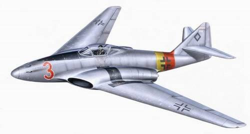 Planet Models PLT131 Messerschmitt Me 262 HG III 1:72