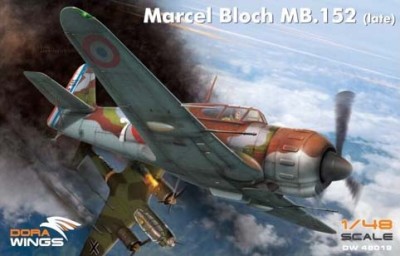 Dora Wings 48019 Marcel Bloch MB.152 (late) 1/48