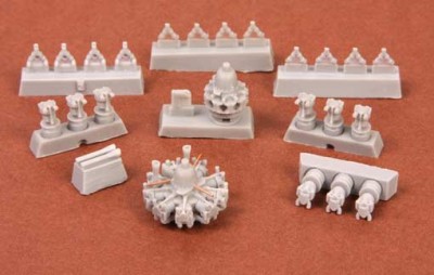 Sbs Model 72015 Gloster Gladiator engine set (AIRFIX) 1/72