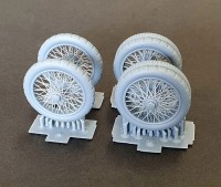 Plusmodel DP3014 Wheels set for Minervy WWI (3D Print) 1/35