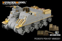 Voyager Model PE35375 Фототравление WWII U.S. M7 Priest Mid Production w/Ammunition case/telephone set 1/35