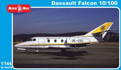 MikroMir 144-018 Dassault Falkon 10/100 1/144