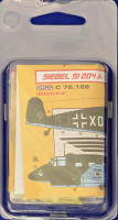 Kora Model C72126 Siebel Si-204A-1 German service Conv.set (AZ) 1/72