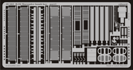 Eduard 48562 B-26 bomb bay REV/MON