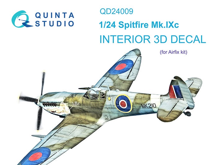 Quinta Studio QD24009 Spitfire Mk.IXc (Airfix) 1/24