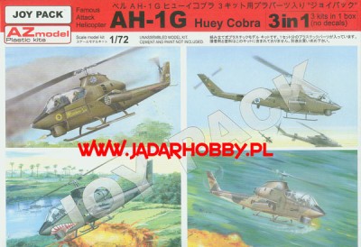 AZ model 77002 AH-1G &quot;Huey Cobra &quot;JOY PACK&quot; 3 in 1 1/72