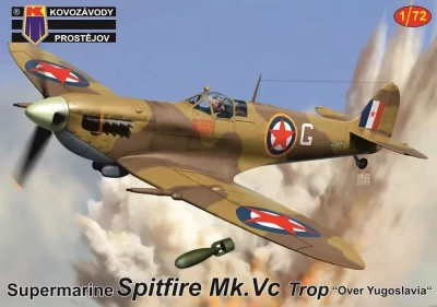 Kovozavody Prostejov 72418 Spitfire Mk.Vc Trop 'Over Yugoslavia' 1/72