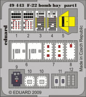 Eduard 49443 F-22 bomb bay ACA