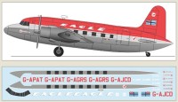 F-rsin Plastic FRP4129 Vickers Viking Eagle (silk-screened decals) 1/144