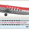 F-rsin Plastic FRP4129 Vickers Viking Eagle (silk-screened decals) 1/144