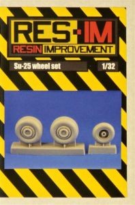 RES-IM RESIM32002 1/32 Su-25 wheel set