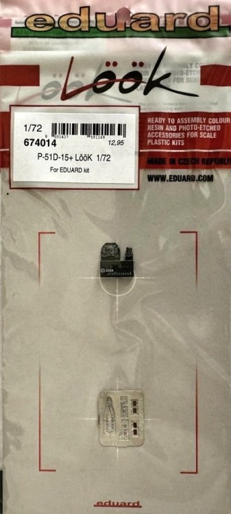 Eduard 674014 BRASSIN P-51D-15+ looK (EDU) 1/72