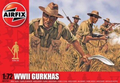 Airfix 01754 Gurkhas (WWII) 1/72
