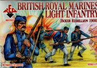 Red Box 72022 British Royal Marines Light Infantry (Boxer Rebellion 1900) 48 figures 12 poses 1/72