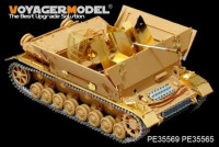 Voyager Model PE35569 WWII German Sd.Kfz.161/3 37mm Flak Auf Fgst.Pz.Kpfw. IV(Sf) "MOBELWAGEN"(For TAMIYA 35237) 1/35