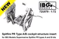 IBG U7279 Spitfire PR Type A/B/C/E Cockpit structure 1/72