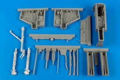 Aires 2172 A-4E/F Skyhawk wheel bay &amp; gun bay 1/32