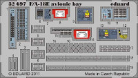 Eduard 32697 1/32 Цветное Фототравление для F/A-18E avionic bay
