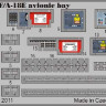 Eduard 32697 1/32 Цветное Фототравление для F/A-18E avionic bay