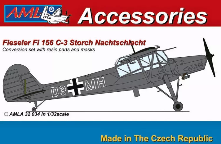 AML AMLA32034 Fieseler Fi 156 C-3 Nachtschlacht 1/32