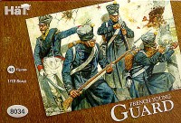 HAT 8034 French Young Guard 48 infantry in greatcoats. 1/72