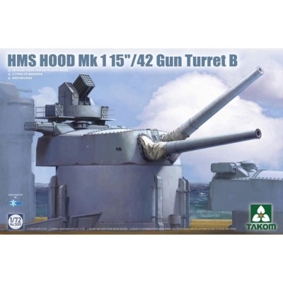 Takom 5020 HMS HOOD Mk1 15&quot;/42 Gun Turret B 1/72