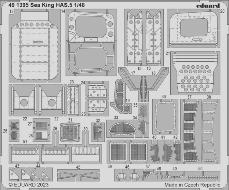 Eduard 491395 Set Sea King HAS.5 (Airf) 1/48