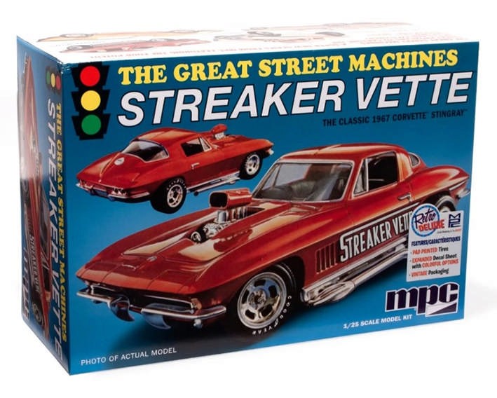 MPC 973 1967 Corvette Stingray Streaker Vette 1/25