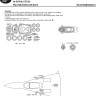 New Ware M1143 Mask MiG-29 Fulcrum-A 9-12 late Basic (GWH) 1/72