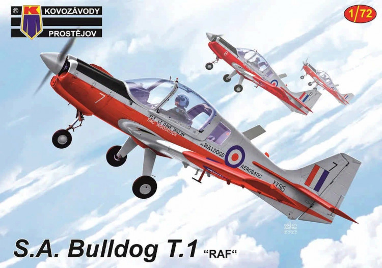 Kovozavody Prostejov 72298 S.A. Bulldog T.1 'RAF' (3x camo) 1/72