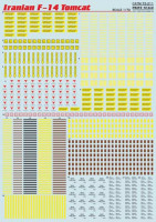 Print Scale 72-211 Iranian F-14 Tomcat 1/72