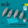 Reskit 32452 UB-32A-73 rocket launchers (4 pcs.) 1/32