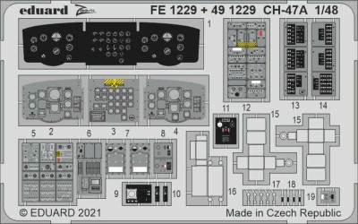 Eduard FE1229 CH-47A (HOBBYB) 1/48