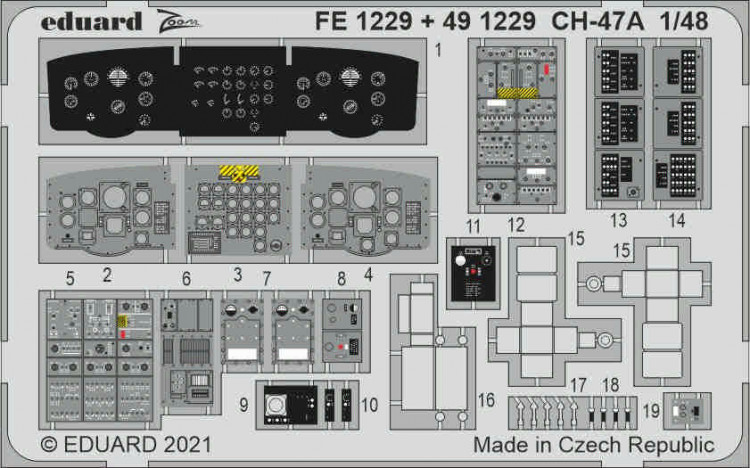 Eduard FE1229 CH-47A (HOBBYB) 1/48