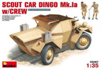 MiniArt 35087 Английский бронеавтомобиль DINGO Mk.1a