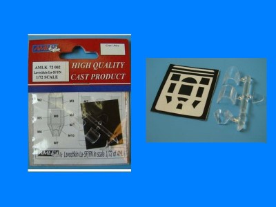AML AMLK72002 Canopy &amp; Mask for Lavochkin La-5 F/FN (AML) 1/72