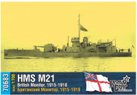 Combrig 70683 HMS M-21 monitor 1915-1918 1/700