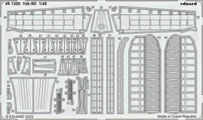 Eduard 491300 SET Yak-9D (ZVE) 1/48