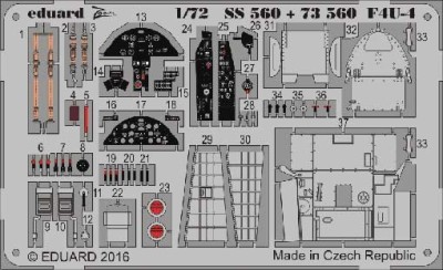 Eduard SS560 F4U-4 1/72