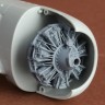 Sbs Model 48101 Hawk 75A-3 French AF Engine Set (HOBBYCR.) 1/48