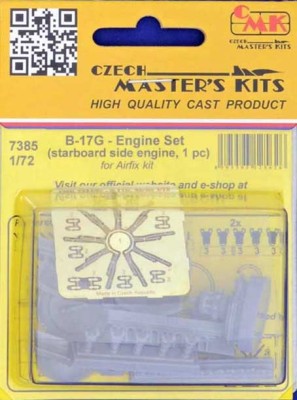 CMK 7385 Boeing B-17G Engine Set starboard side (AIRF) 1/72