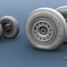 ЭВМ RS48065 МиГ-29К/КУБ, МиГ-35 колеса шасси 1/48