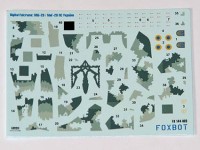 Foxbot Decals FBOT144003 Digital Falcons: Mikoyan MiG-29 (9-13) Ukranian Air Forces for the Revell kit 1/144