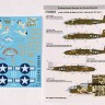 Foxbot Decals FBOT48039A North-American B-25C/D Mitchell "Pin-Up Nose Art" Part # 1 (Stencils not included). 1/48