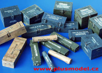 Plus model 027 Ammunition containers, Germany - WWII 1:35
