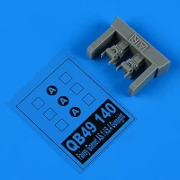 QuickBoost QB49140 Fairey Gannet AS.1/AS.4 gunsight (AIRFIX) 1/48