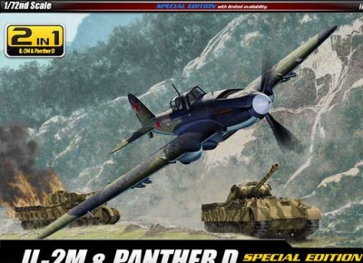 Academy 12538 Авиация Il-2M &amp; Panther D 1/72