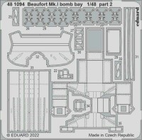Eduard 481094 SET Beaufort Mk.I bomb bay (ICM) 1/48
