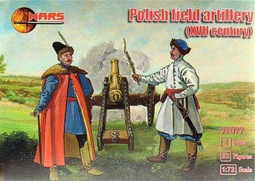 Mars MAR72077 Polish field artillery XVII fox 1/72